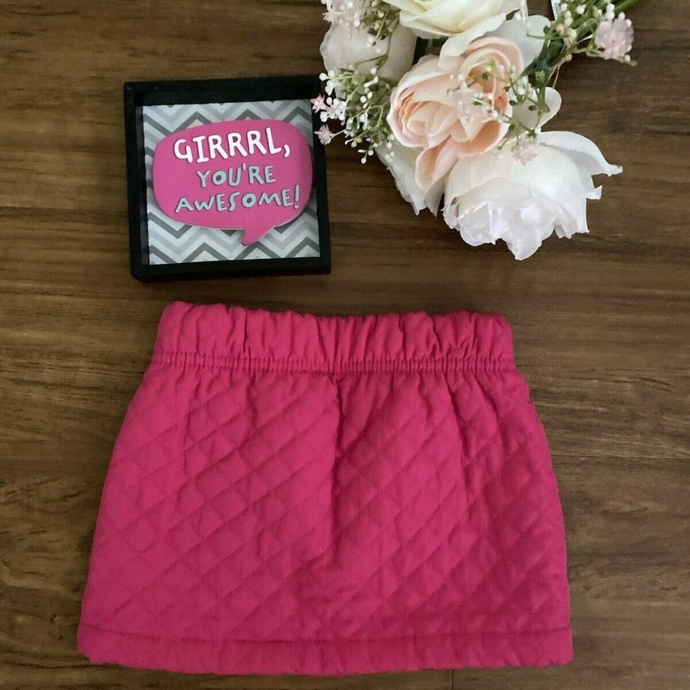 Genuine Kids by OshKosh 18 Mo Pink Quilted Skirt - Picture 8 of 12